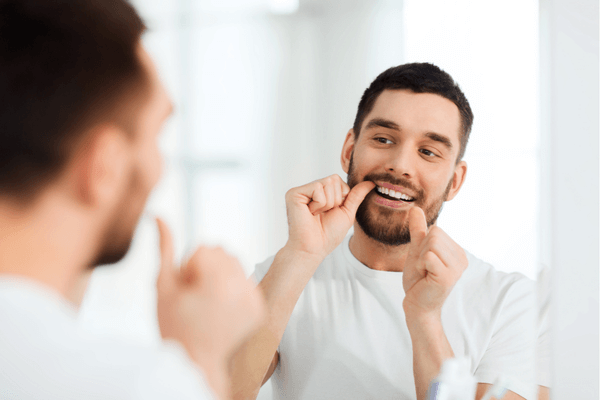 uso do fio dental